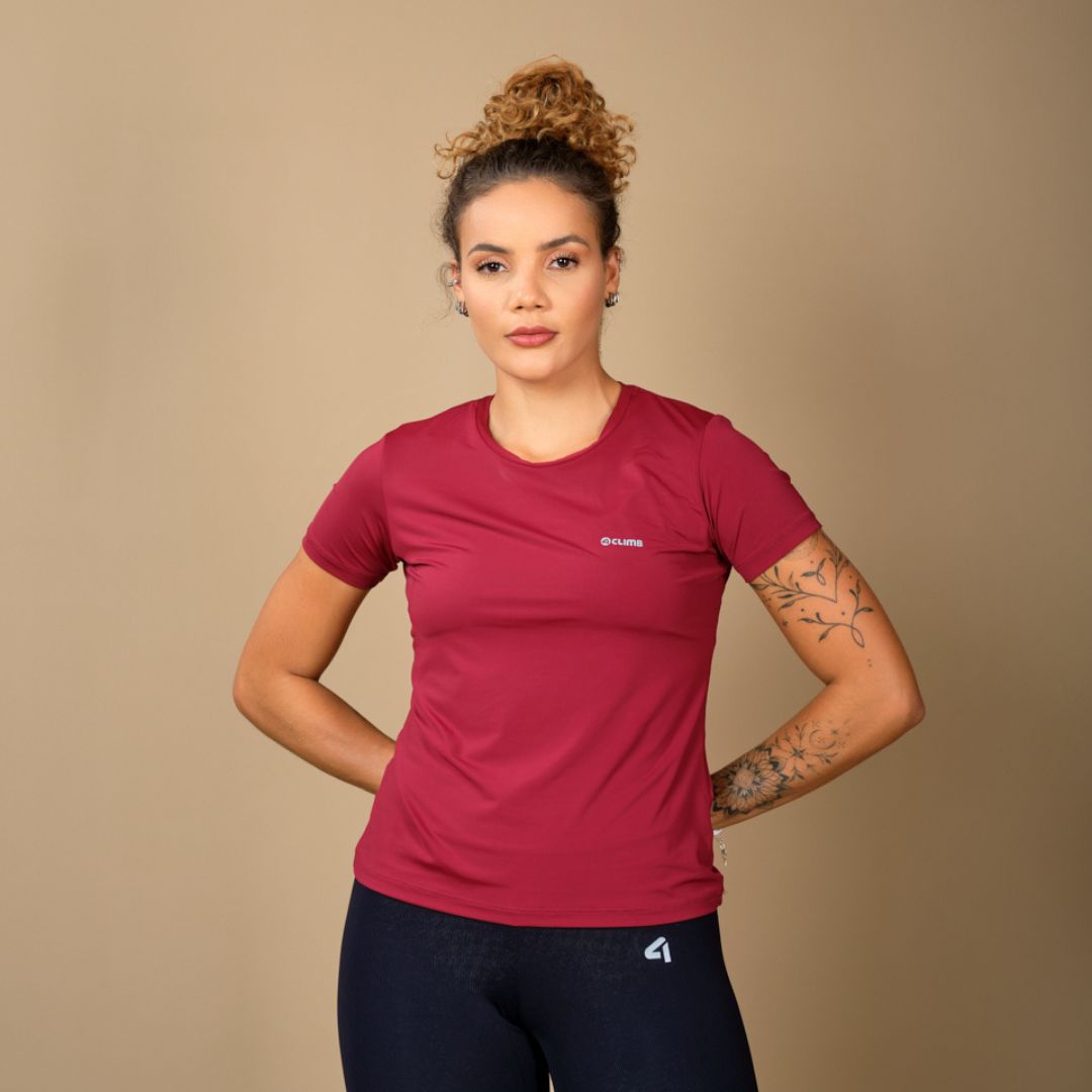 Dry Tech UV50+ Manga Curta Feminino