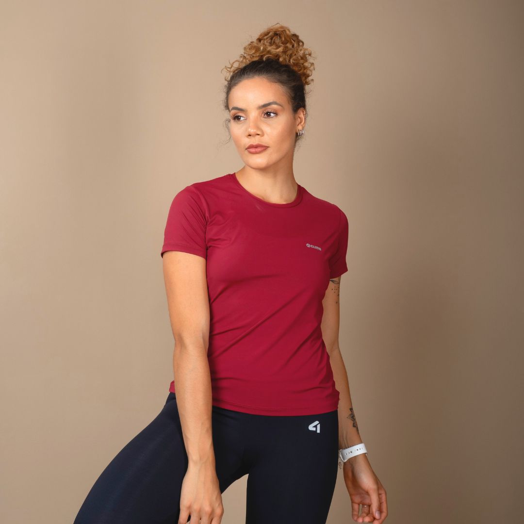 Dry Tech UV50+ Manga Curta Feminino