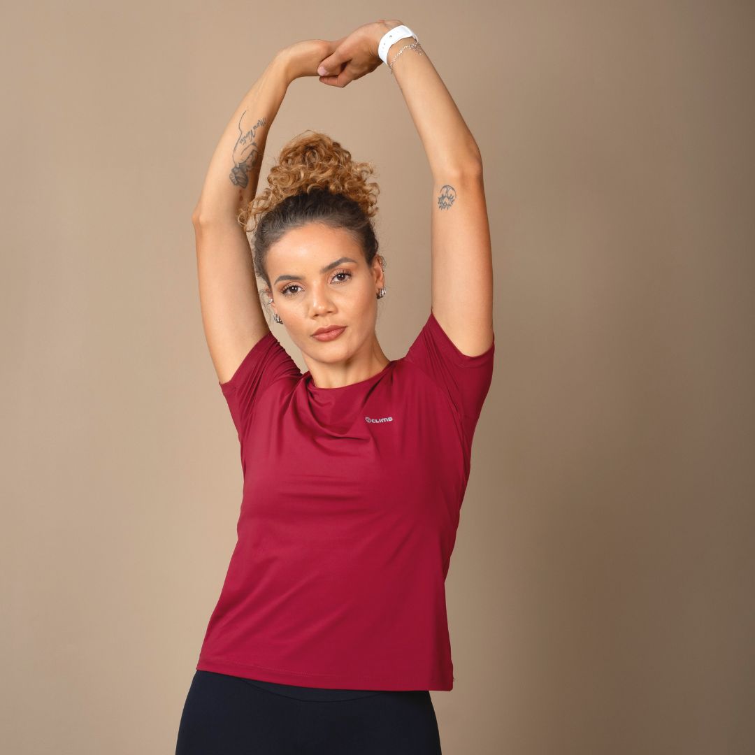 Dry Tech UV50+ Manga Curta Feminino