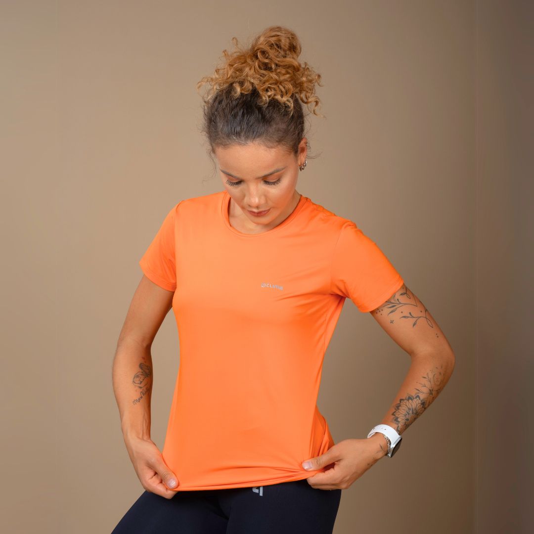 Dry Tech UV50+ Manga Curta Feminino