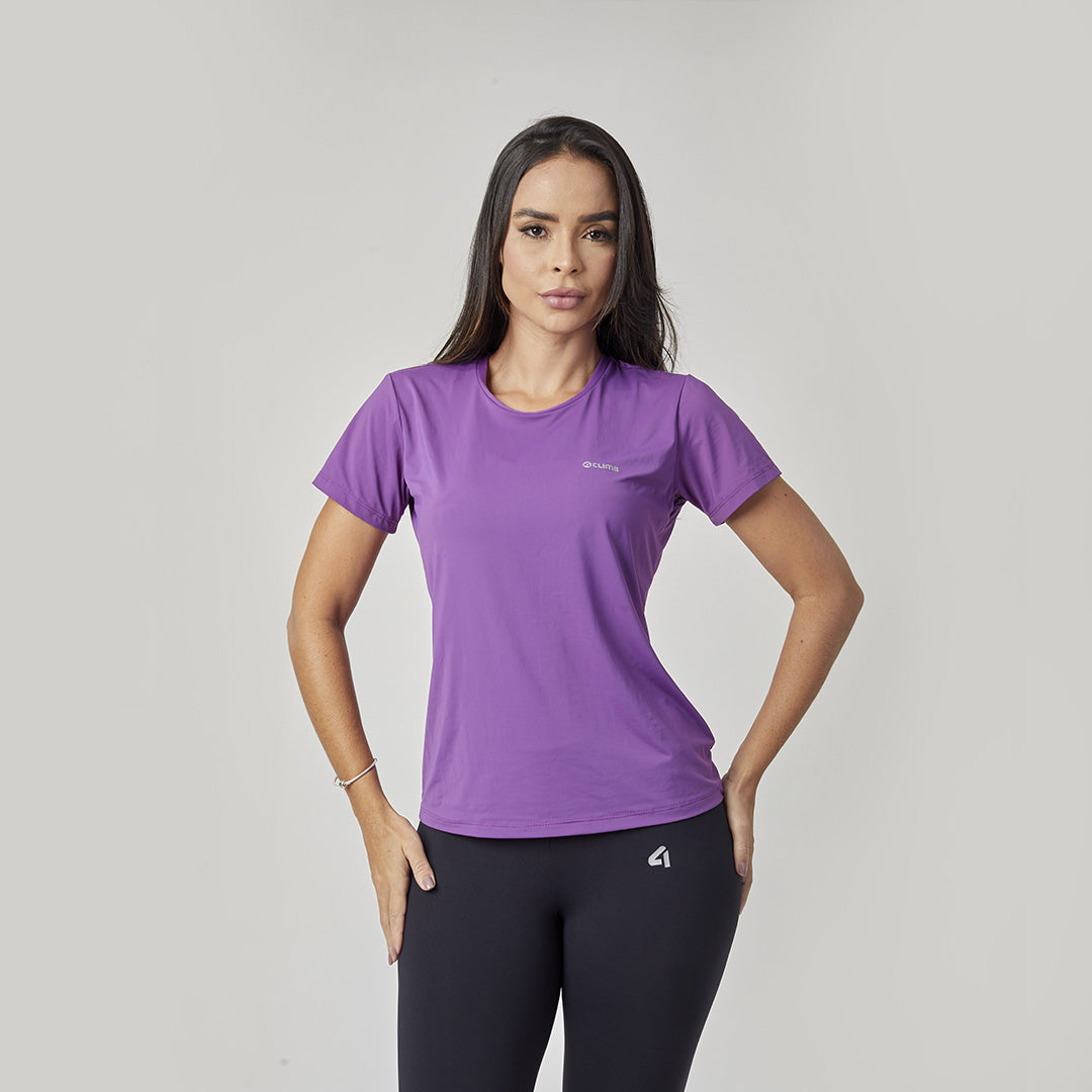 Dry Tech UV50+ Manga Curta Feminino