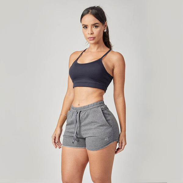 Short Moletom Feminino