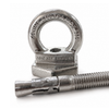 Kit 5 Unidades de Olhal de Ancoragem + 5 Chumbador Mecânico / Parabolt Inox - 1/2 x 5.1/2