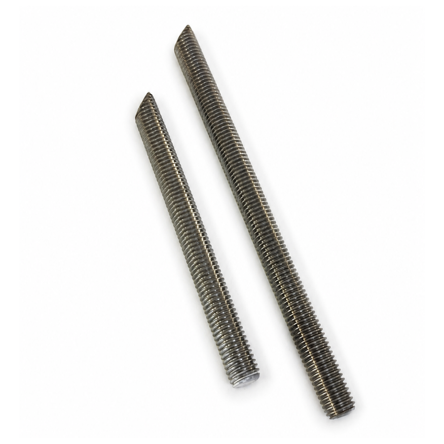 Barra Roscada Inox 304 1/2 13 Fios Chanfrada 20cm