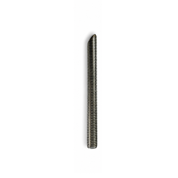 Barra Roscada Inox 304 1/2 13 Fios Chanfrada 14cm