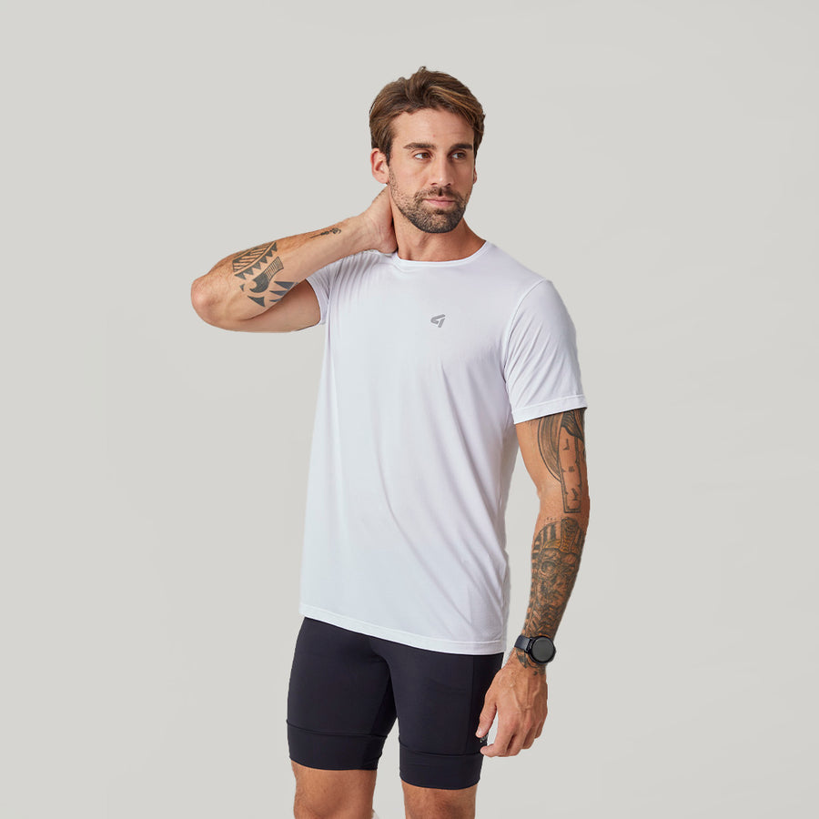 Dry Fit Manga Curta Masculino