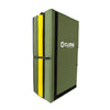 Crash Pad Triplo Verde e Amarelo