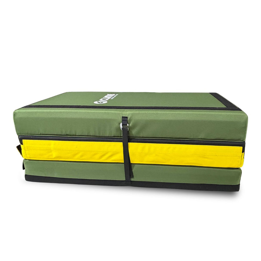 Crash Pad Triplo Verde e Amarelo