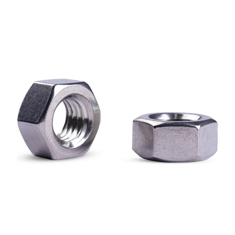 Porca Sextavada M6 Inox A2/304 Inox Passo 1,00 C/100 Peças