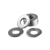 Kit C/ 100 Und Arruela 1/2 304 Fixação Em Aço Inox