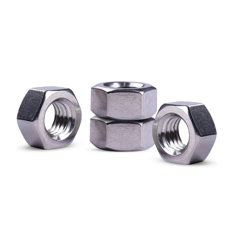 Porca Sextavada M6 Inox A2/304 Inox Passo 1,00 C/100 Peças