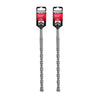 Kit 2 Unid Broca Concreto SDS Plus MTX Profissional 14mm x 260mm