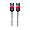 Kit 2 Unid Broca Concreto SDS Plus MTX Profissional 10mm x 160mm
