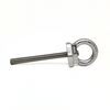 Kit 15 Unidades de Olhal Ancoragem e Barra 14cm Inox Linha De Vida 25kn