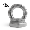 Kit 12 unidades Olhal de Ancoragem INOX 25kn linha de vida