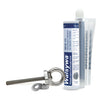 Kit 60 Unidades de Olhal Ancoragem + 60 Barras 14cm Inox + 4 Chumbador Químico WQI 44 345ml Linha De Vida 25kn + BRINDE Porcas e Arruelas