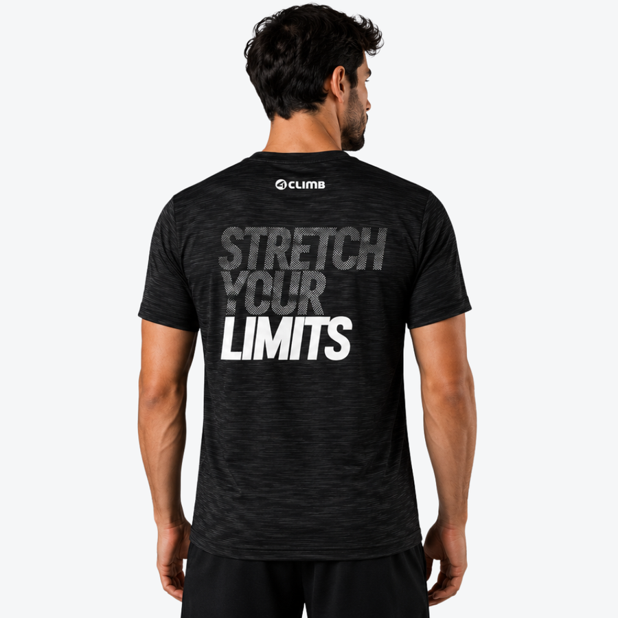 Extreme Stretch Your Limits Manga Curta Masculino