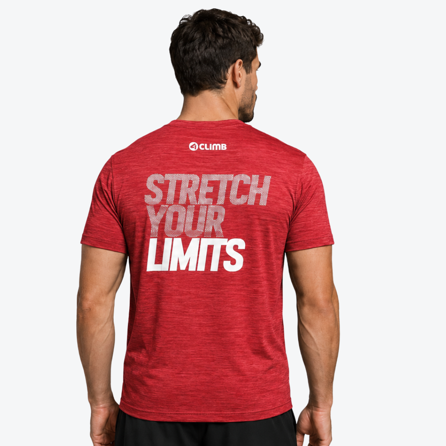Extreme Stretch Your Limits Manga Curta Masculino