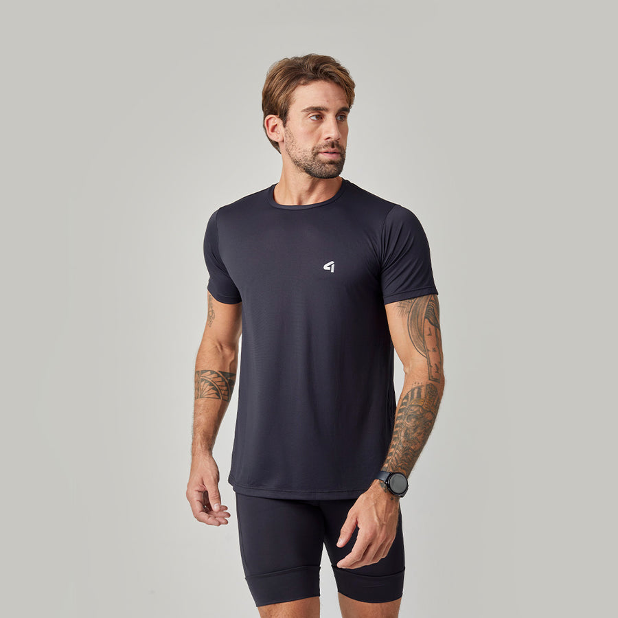 Dry Fit Manga Curta Masculino