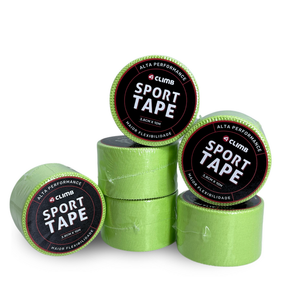 Kit 6 und. Esparadrapo Esportivo SPORT TAPE 4climb Verde