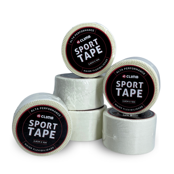 Kit 6 und. Esparadrapo Esportivo SPORT TAPE 4climb Branco