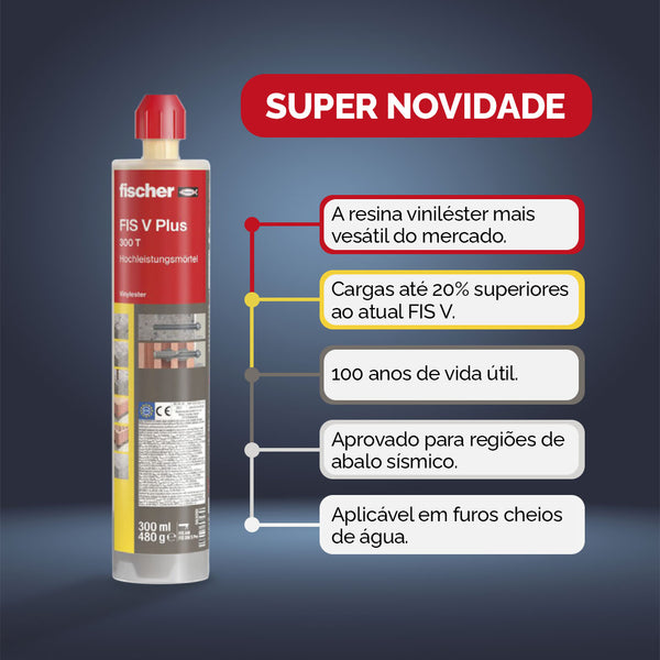 Chumbador Químico FIS VL 300ml