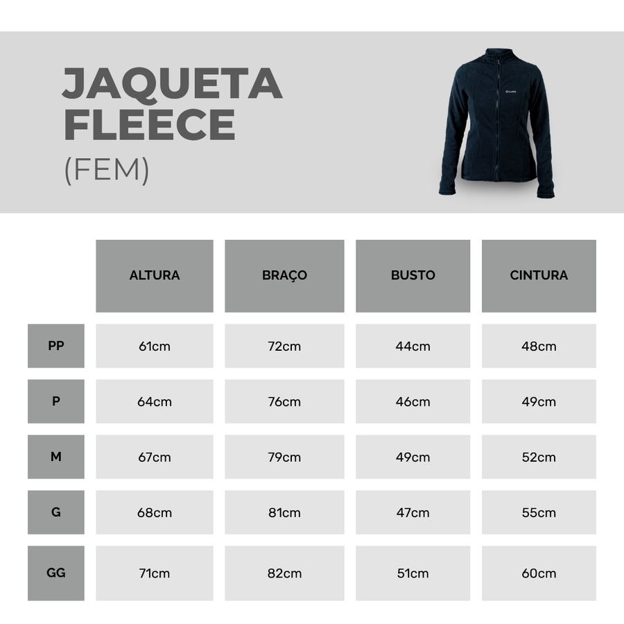 Jaqueta Sport Fleece Feminino