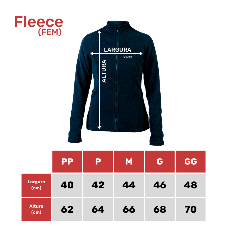 Jaqueta Sport Fleece Feminino