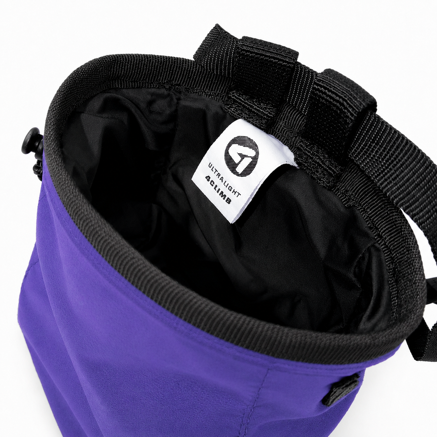 Chalk Bag Médio Ultra Ligth - Saco para Magnésio 4climb Lateral