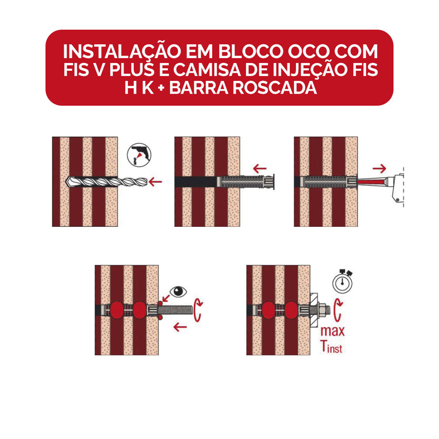 Chumbador Químico FIS VL 300ml