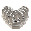 Kit 20 unidades Olhal de Ancoragem INOX 25kn linha de vida