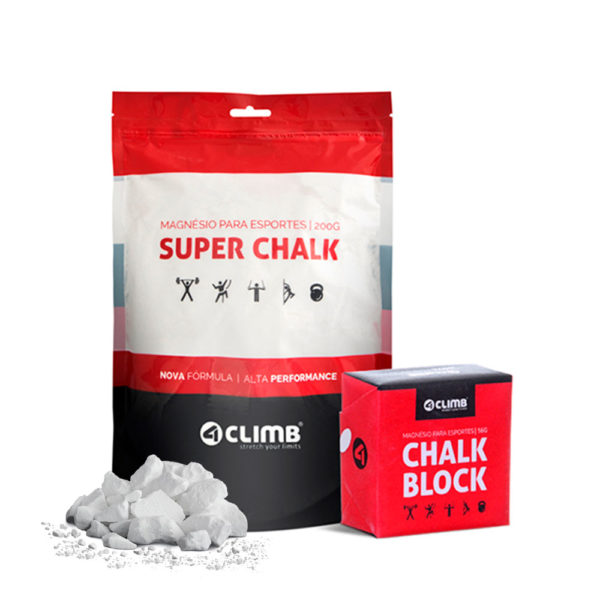 Kit Cadena: Super Chalk 200g + Chalk Block 56g
