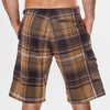 OUTLET - Bermuda Walker Xadrez Marrom - GG