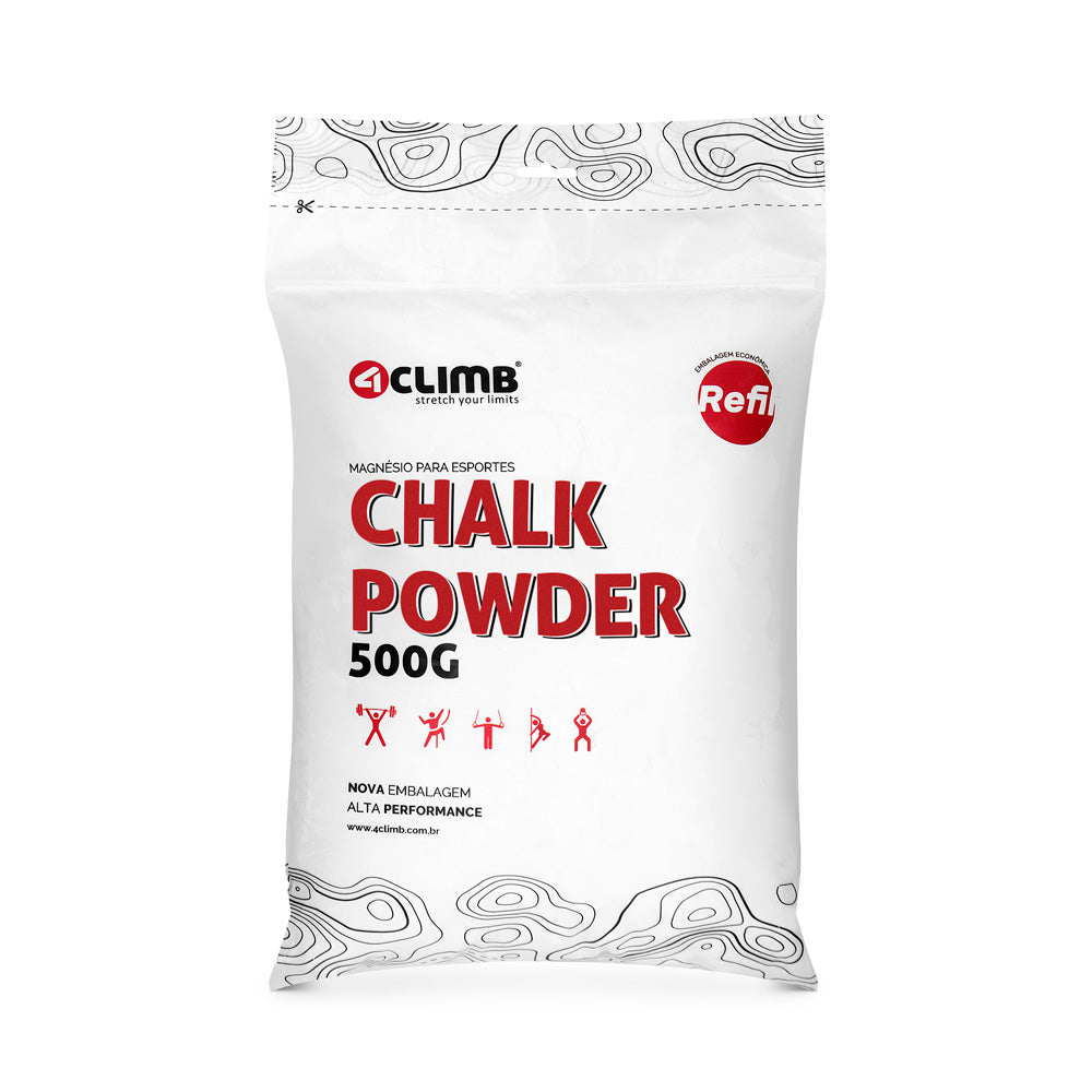 Kit dose TRIPLA - 3 unid. Chalk Powder 500g REFIL