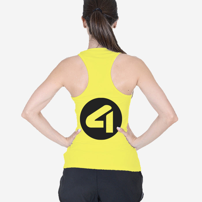 OUTLET - Regata Dry Confort 4climb Atleta Feminino Amarelo